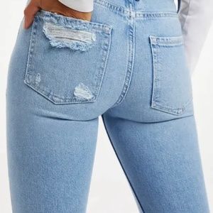 GOOD STRAIGHT NATURAL FRAY HEM